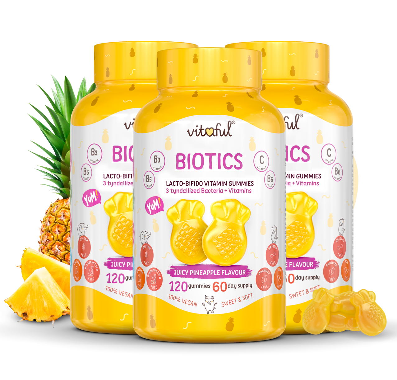 BIOTICS – Lacto-Bifido Gumivitamin