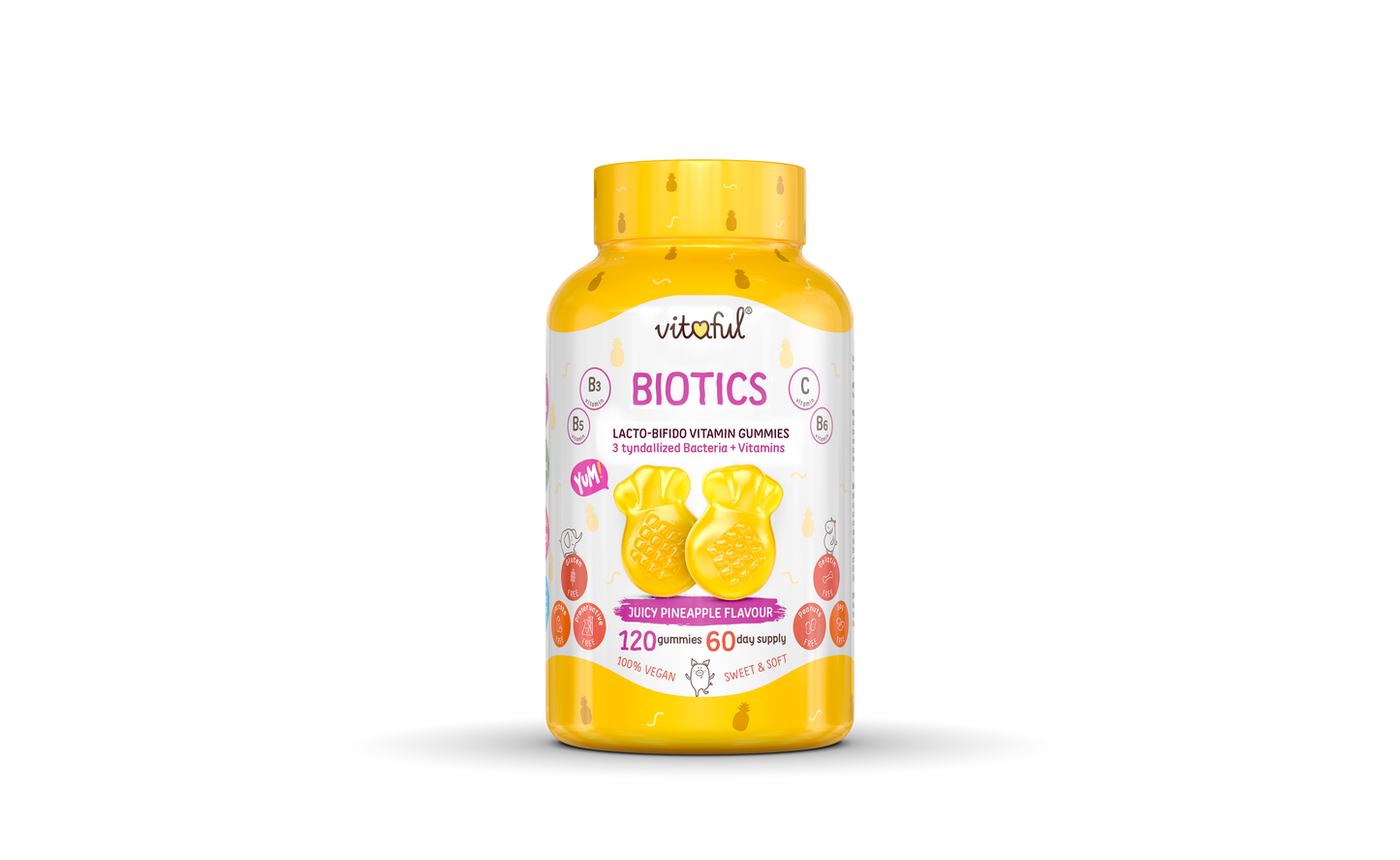 BIOTICS – Lacto-Bifido Gumivitamin