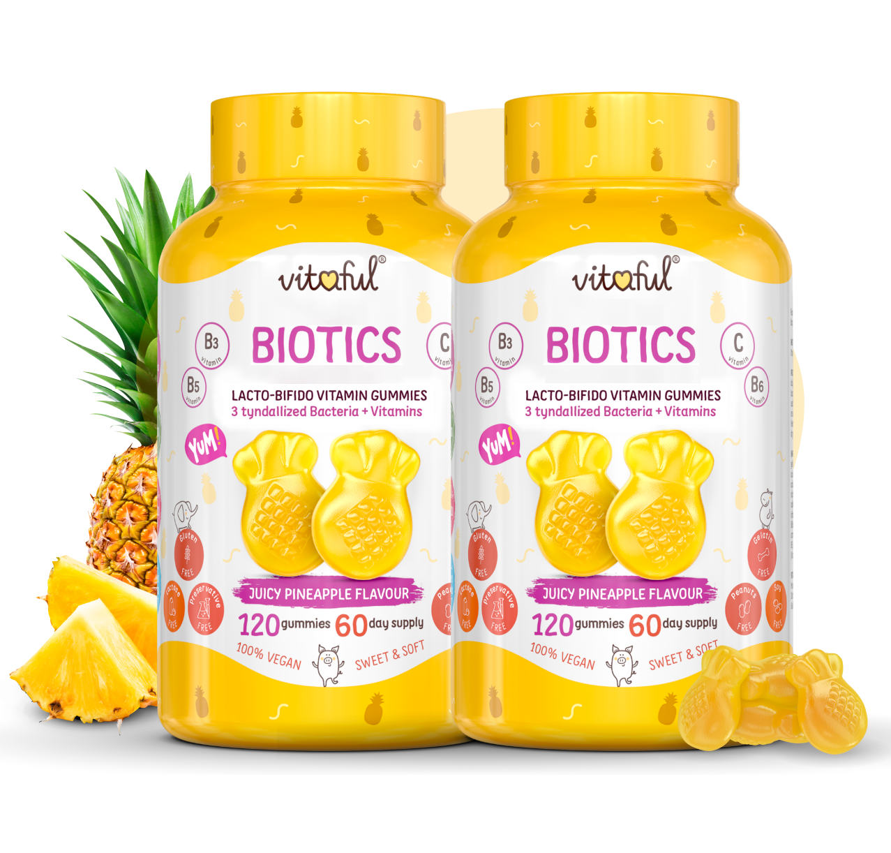 BIOTICS – Lacto-Bifido Gumivitamin
